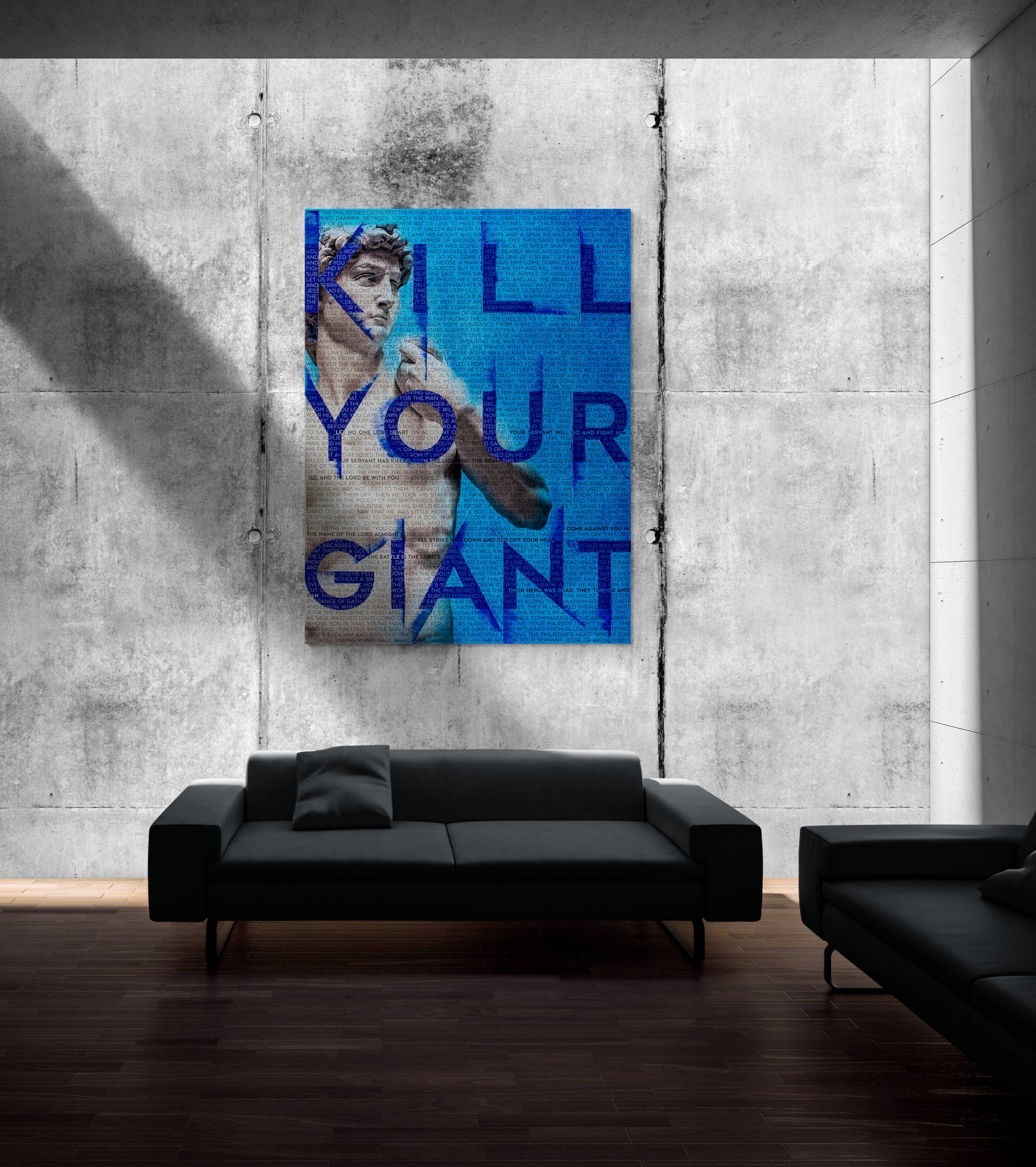 Kill Your Giant™  "Let No One Lose Heart" - Signed Print